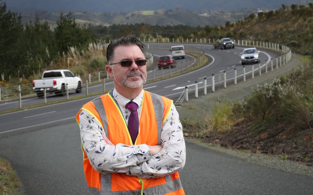 Northland Mayoral Forum chair Vince Cocurullo on the Brynderwyns
(Photo Northern Advocate, Michael Cunningham