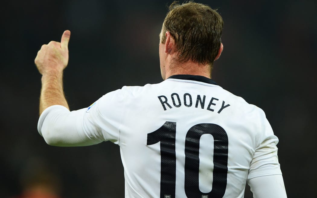 Manchester United and England striker Wayne Rooney