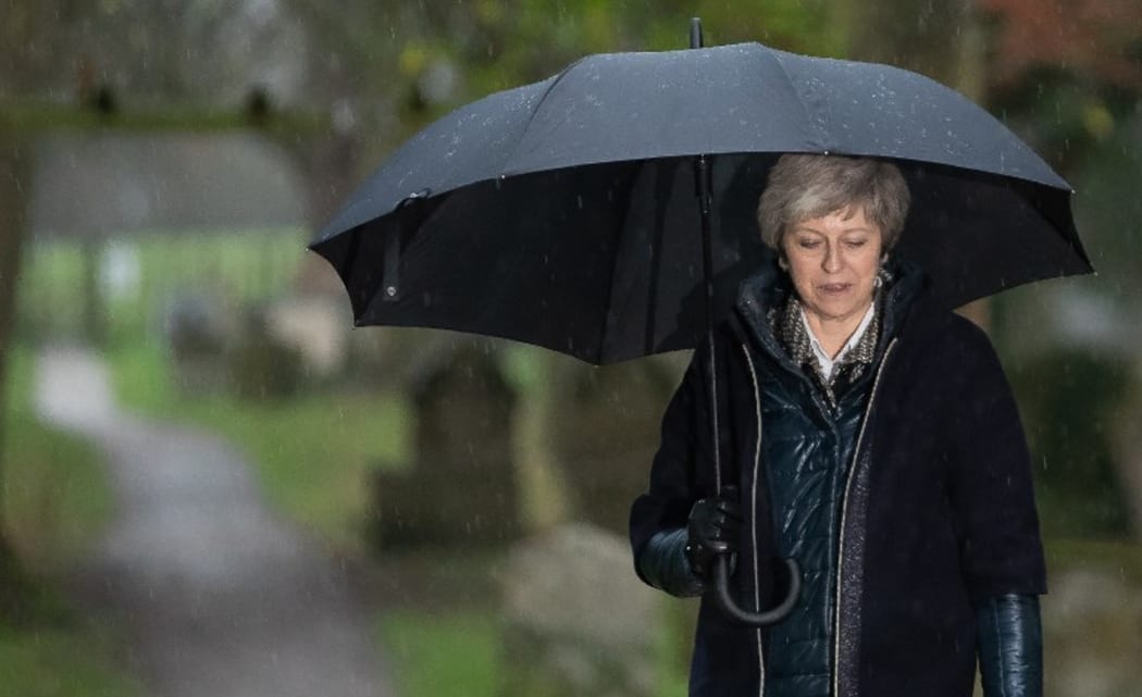 Britain's Prime Minister Theresa May