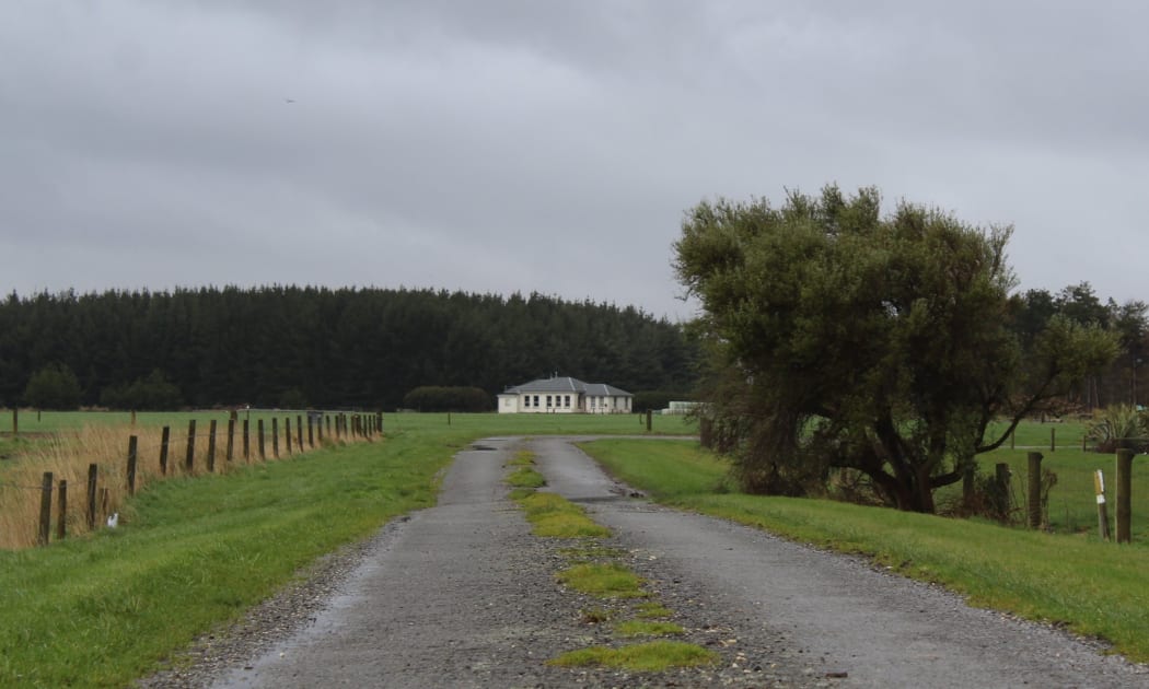 Awarua Farmhouse, where Invercargill Mayor Sir Tim Shadbolt is storing personal items.