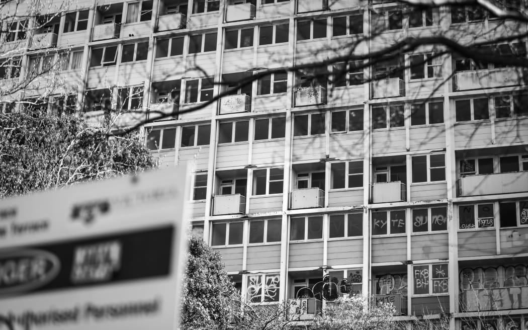 Gordon Wilson apartments on The Terrace, Wellington