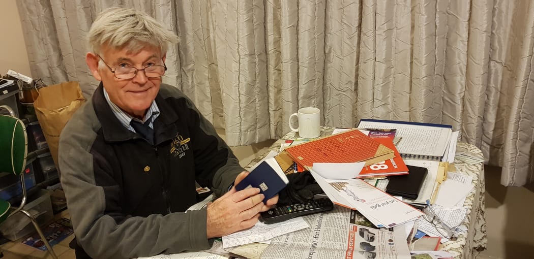 Tony Fortune has been keeping records of Reefton weather since he was a boy.