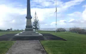 The Stockade Hill War Memorial.