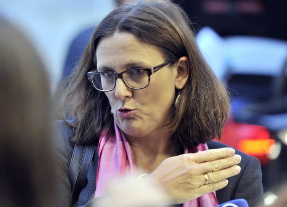 EU Home Affairs Commissioner Cecilia Malmstroem.