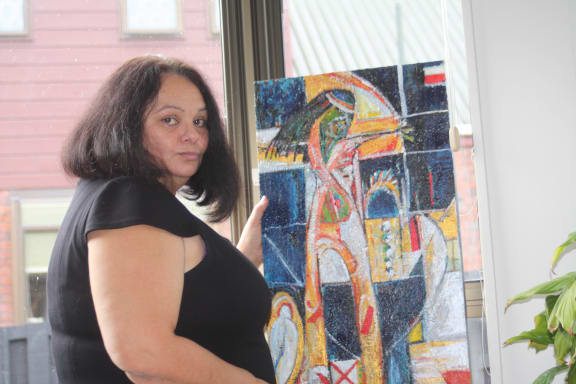 Clerical abuse victims advocate Anne Hill.