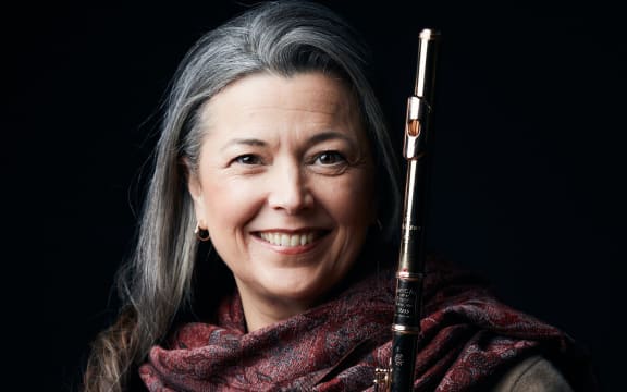 Flutist Emily Beynon