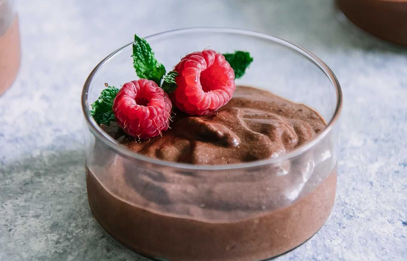 vegan chocolate mousse