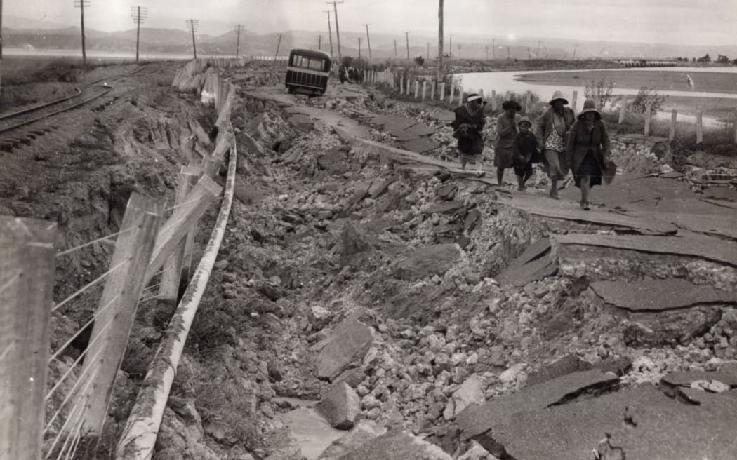 Hawkes Bay/Napier earthquake damage 1931