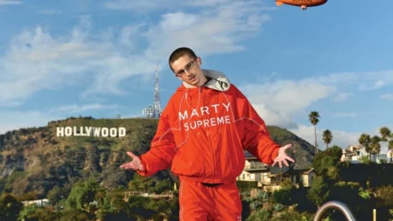 Timothée Chalamet in Marty Supreme.