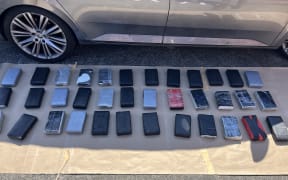 About $12m in cocaine was seized by police.