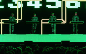 Kraftwerk at the TSB Arena in Wellington, November 2023.