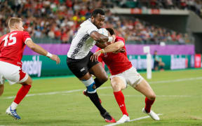 Kini Murimurivalu scored Fiji's second try.