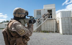 New Zealand Defence Force soldiers training