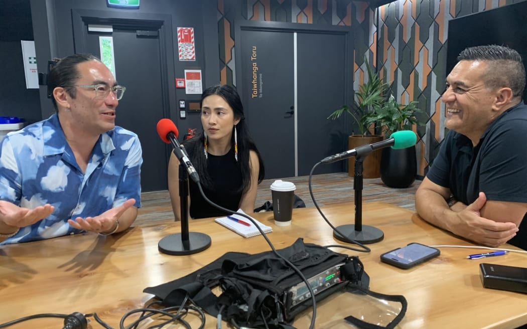 Tristan Ahtone, Maria Parazo Rose & Julian Wilcox