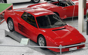 A Ferrari Testarossa from 1988