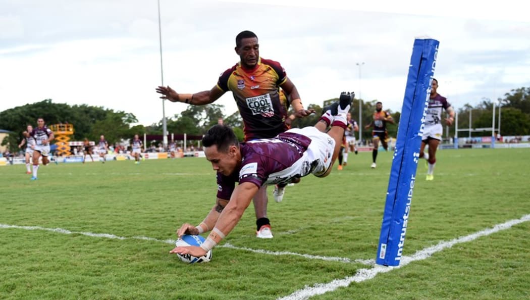 The PNG Hunters conceded 10 tries against last season's Intrust Super Cup runners-up.
