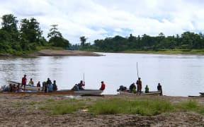 Fly River, Western Province, Papua New Guinea.