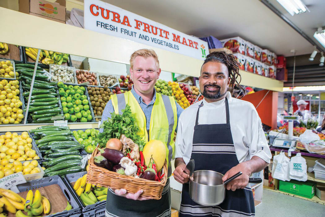 Shaun Clouston and Sanjay Dayal