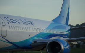 Nauru Airlines Boeing 737-300 at Nadi International Airport