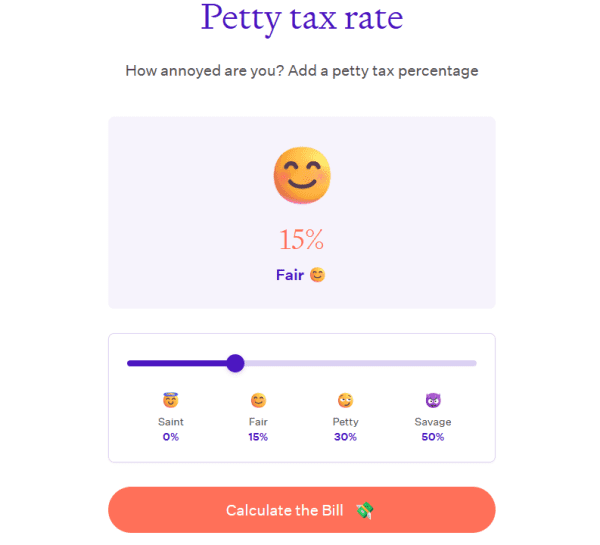 How to calculate the "petty tax" rate with the Flat-Guest Cost-o-meter.