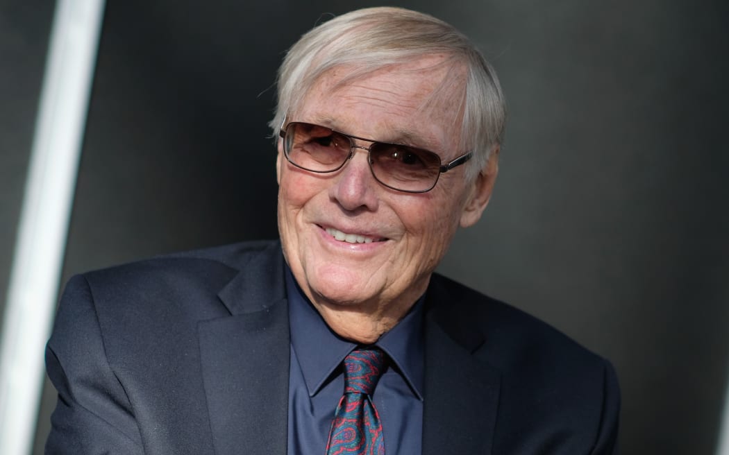 Adam West at the Batman: Return of the Caped Crusaders Press Room at New York Comic-Con in October last year.
