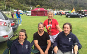 Jane, Iain, Ngawara and Airini Gordon