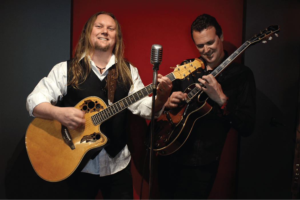 Jesse Wilde and Ed Taylor