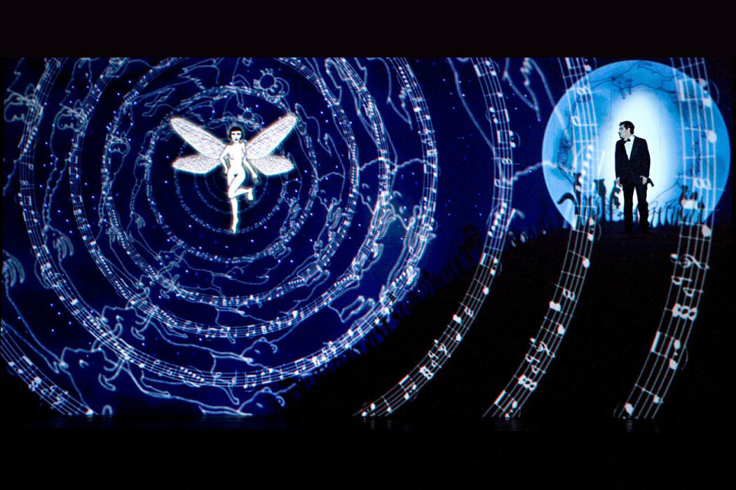Visuals are key to the success of Kimisch Oper Berlin's production of "The Magic Flute" 