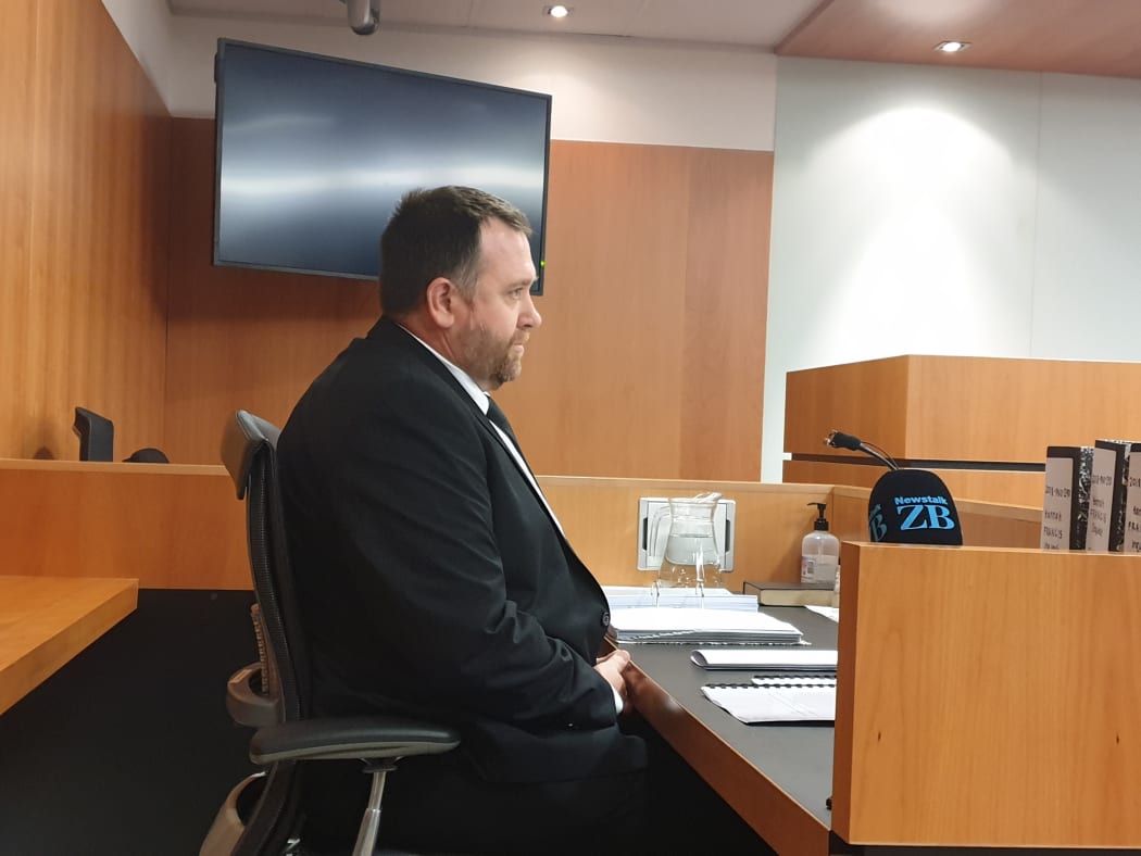 Matt Francis, father of Hannah Francis, who died when a Ruapehu Alpine Lifts bus crashed in 2018. He is pictured here at the inquest into his daughter's death.