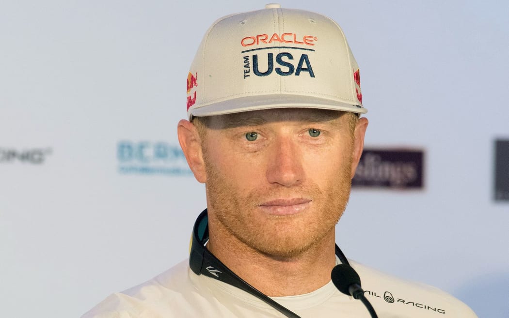 This was a serious Jimmy Spithill, not the jolly winder-up of "kiwi media" from the Challenger qualifier series.