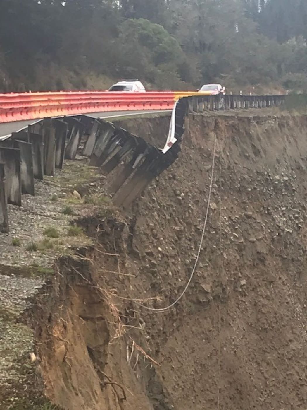 SH65 Deadman's drop Shenandoah out with edge losing grip early June 2019