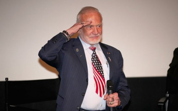 Astronaut Buzz Aldrin.
