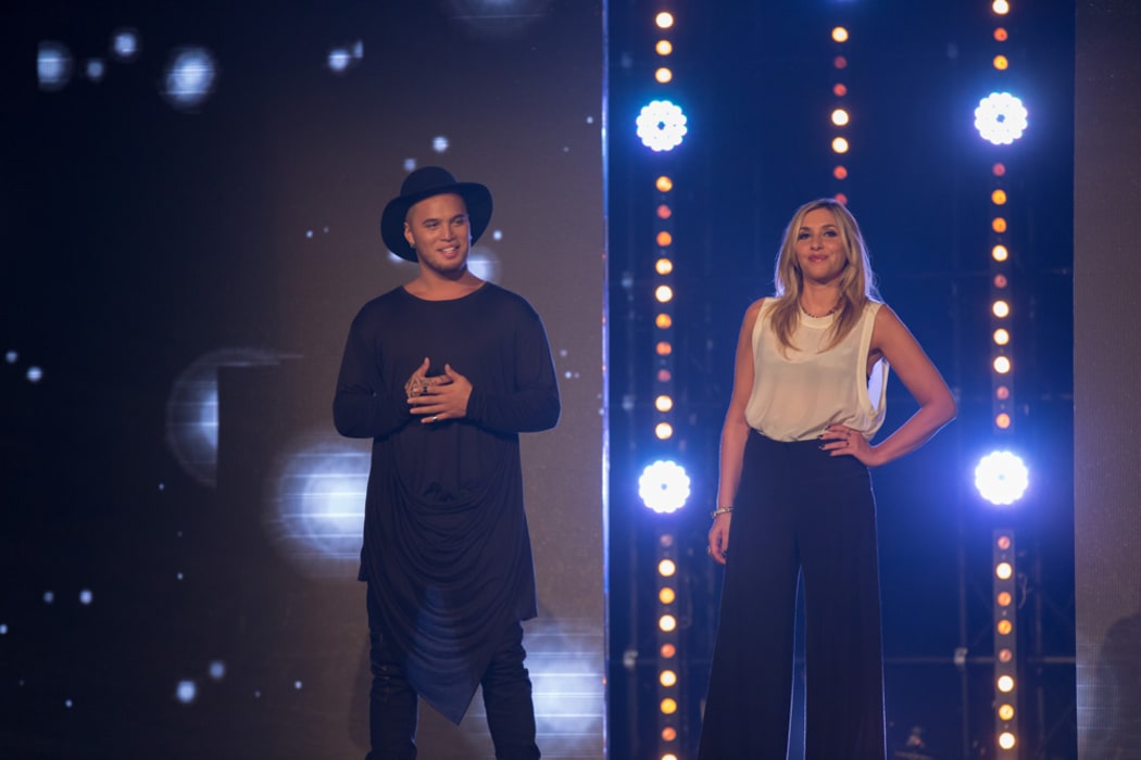 Stan Walker and Melanie Blatt
