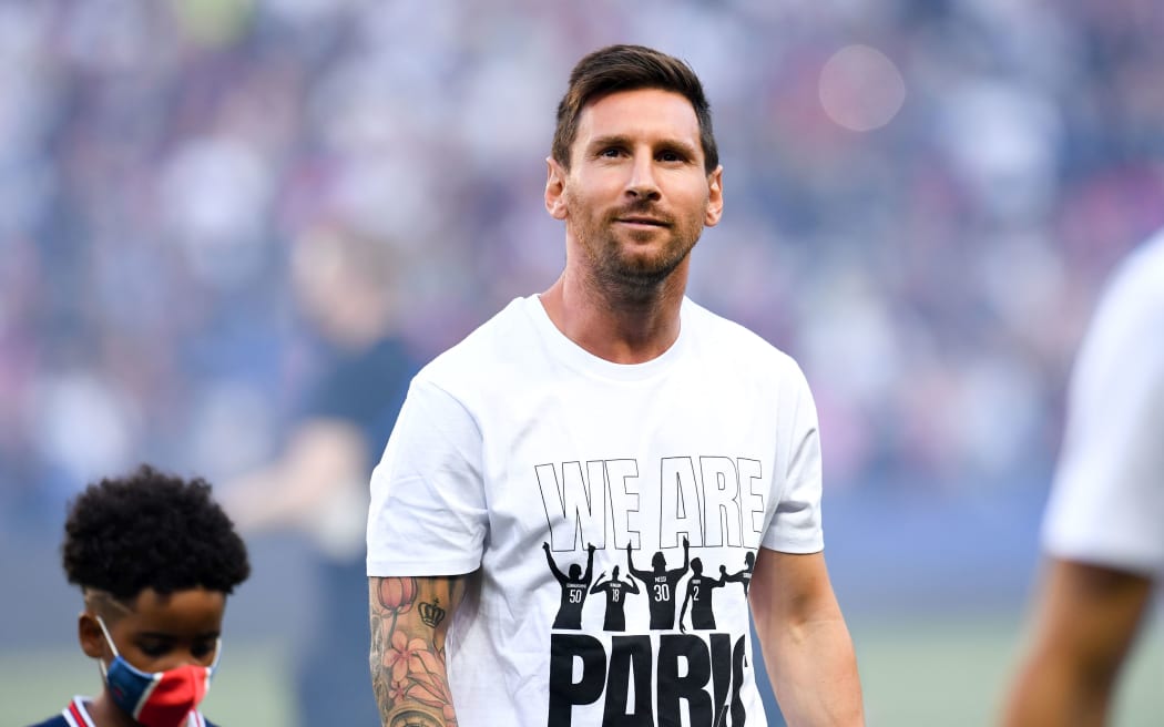Lionel Messi in Paris