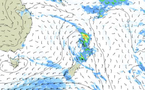 MetService's rain forecast for Sunday 26 January 2025.
