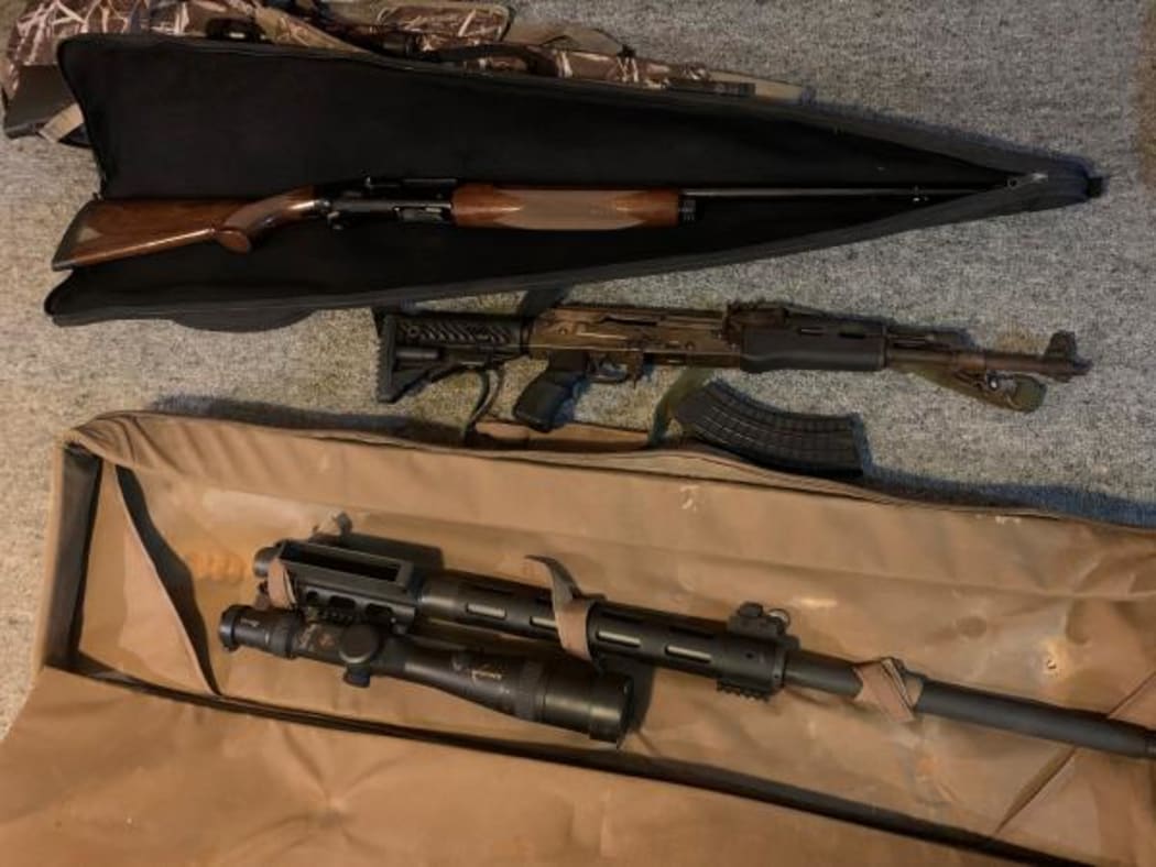 Eight firearms were seized during Operation Hare.