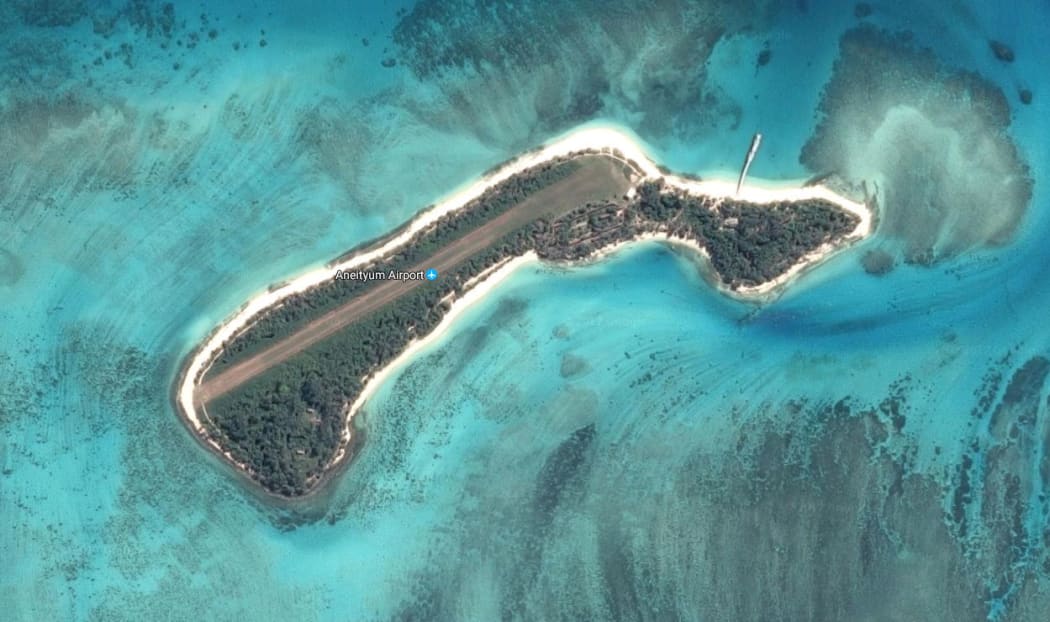 Aneityum island off Vanuatu.
