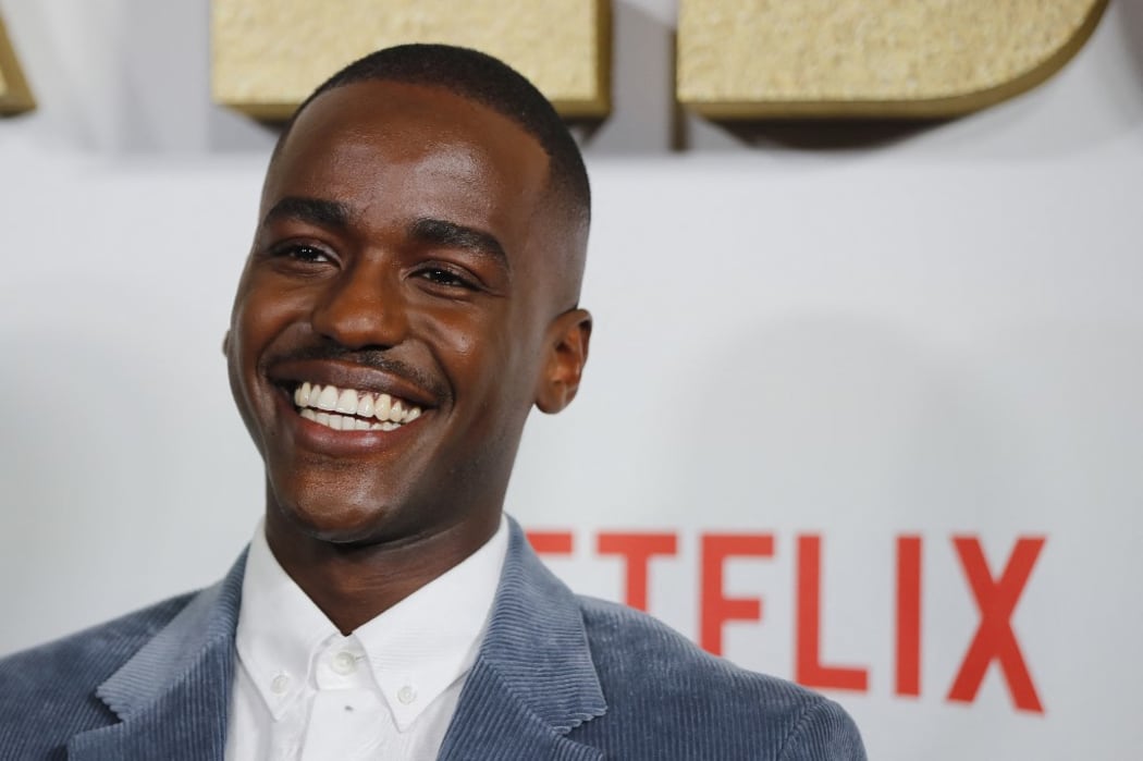 Scottish-Rwandan actor Ncuti Gatwa poses after arriving to attend the World Premiere of Netflix's "Sex Education - Season 2" in London on January 8, 2020. (Photo by Tolga AKMEN / AFP)