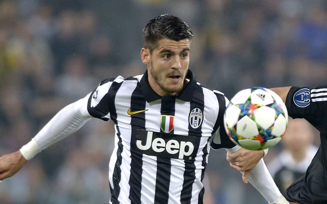 Juventus forward Alvaro Morata.