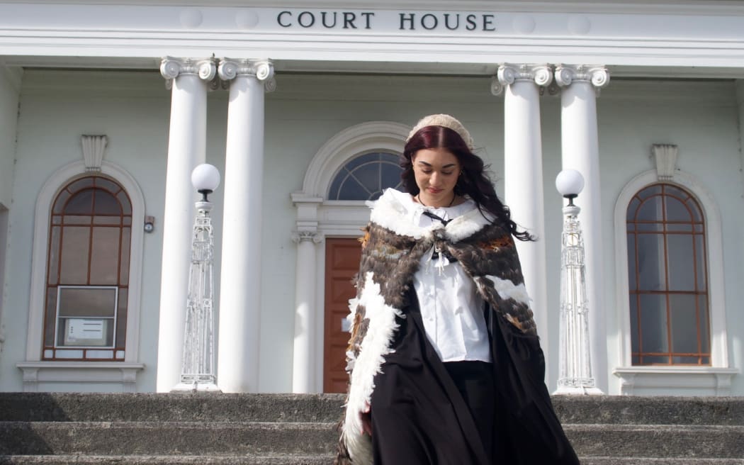 At just 23, Siadin Ellis has walked the runway at New Zealand Fashion Week twice while also graduating with a Bachelor of Laws and being admitted as a barrister and solicitor of the High Court.