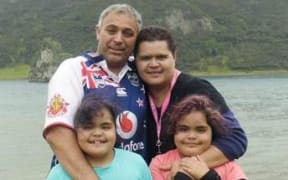 Charles Finlay, Maryanne Butler-Finlay and daughters Shelby and Sharneica.