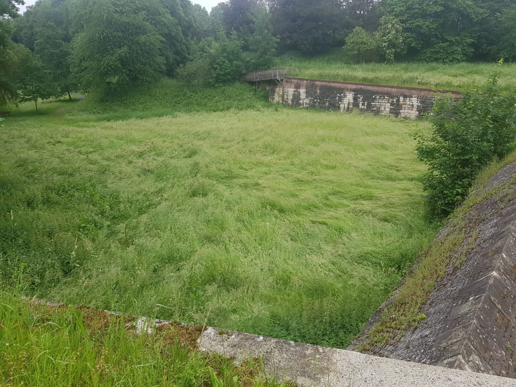 The site of the peace garden in Le Quesnoy.