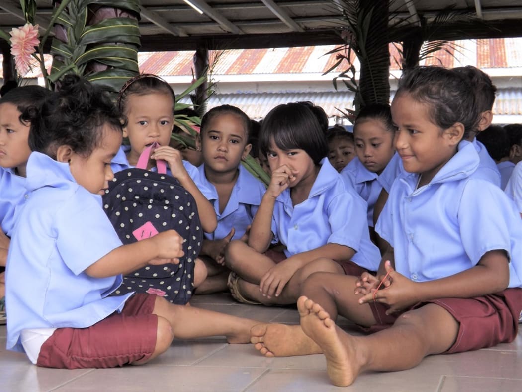 St Paul's Academy pre-schoolers