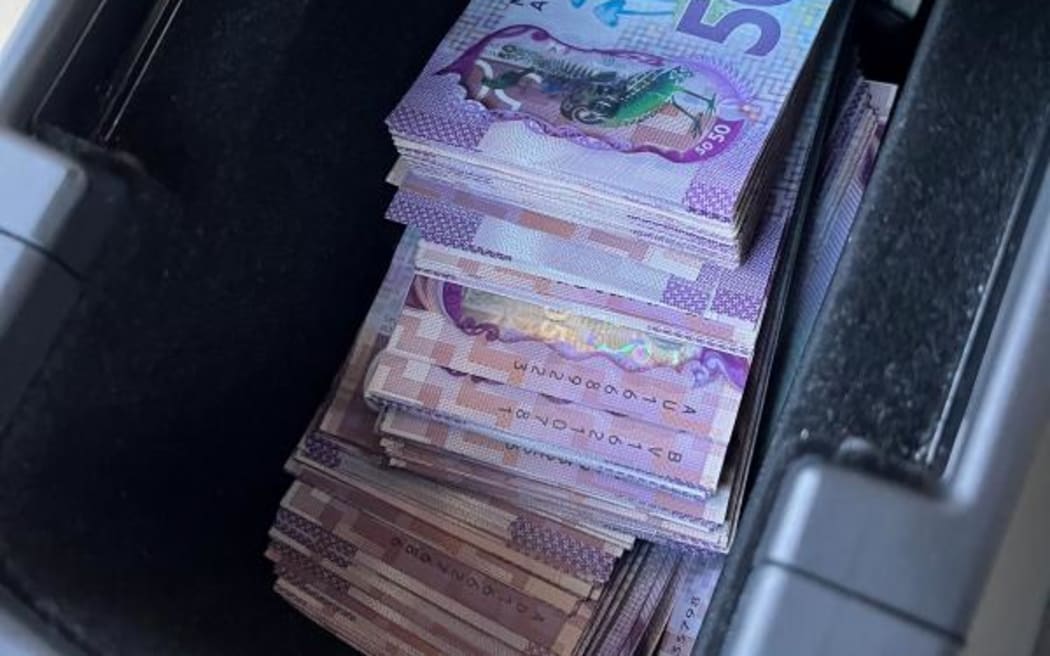 Items seized by the New Zealand Police.
