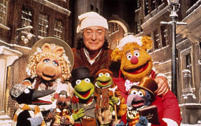 The cast of The Muppet Christmas Carol