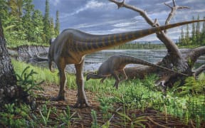Pickering's flood-running dinosaur.