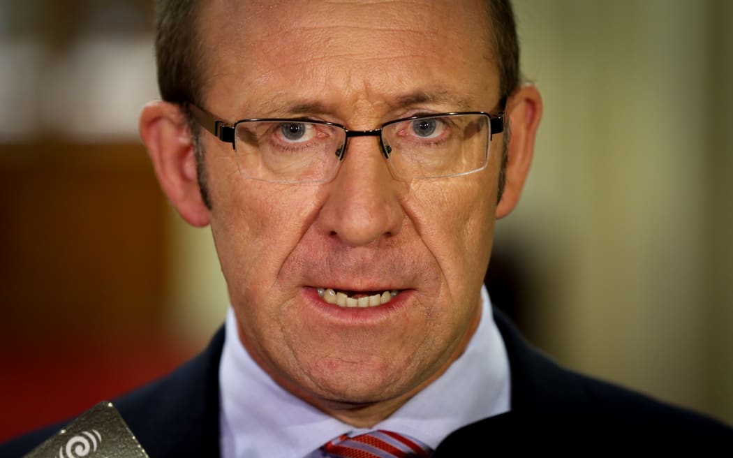 Andrew Little during caucus run 1.03.16