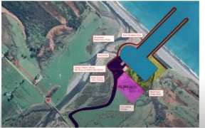 The barge proposal being put forward by Te Rimu Trust.