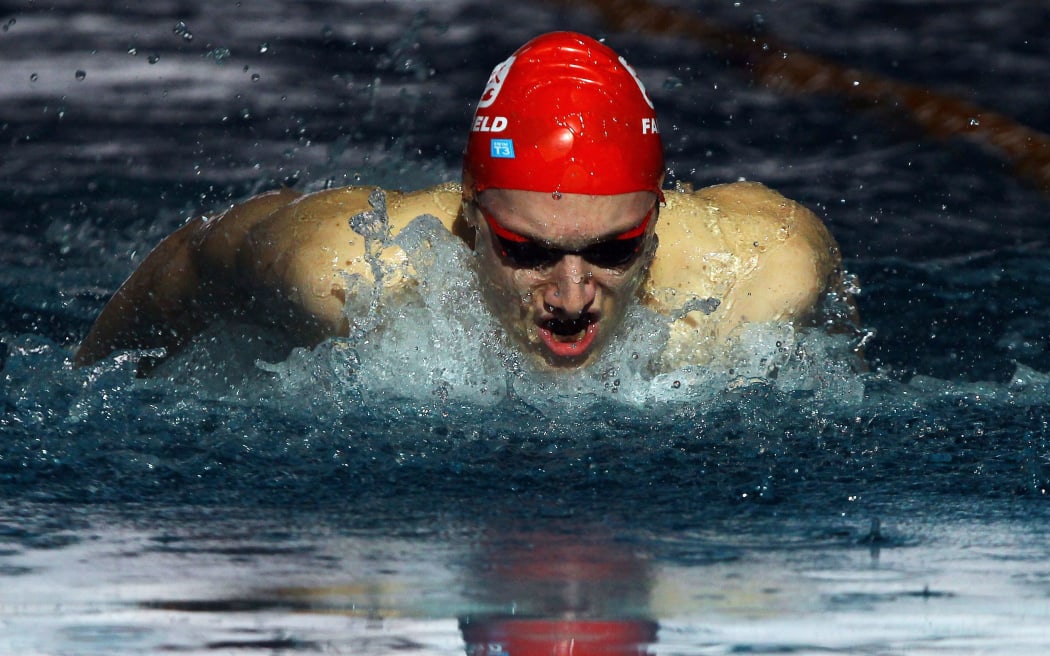 Bradlee Ashby is one of five New Zealand swimmers making their Olympic debut.