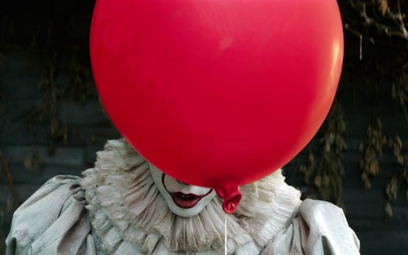 Bill Skarsgard as the IT clown in the 2017 film.